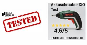 bosch akkuschrauber ixo test
