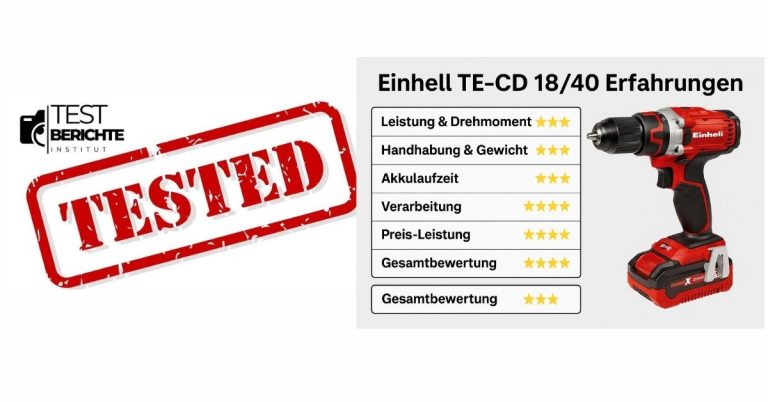 Einhell TE-CD 18/40 test? 7 ultimative Gründe zum Kauf – Testberichteinstitut Einhell TE-CD 18/40 test? 7 ultimative Gründe zum Kauf – Testberichteinstitut